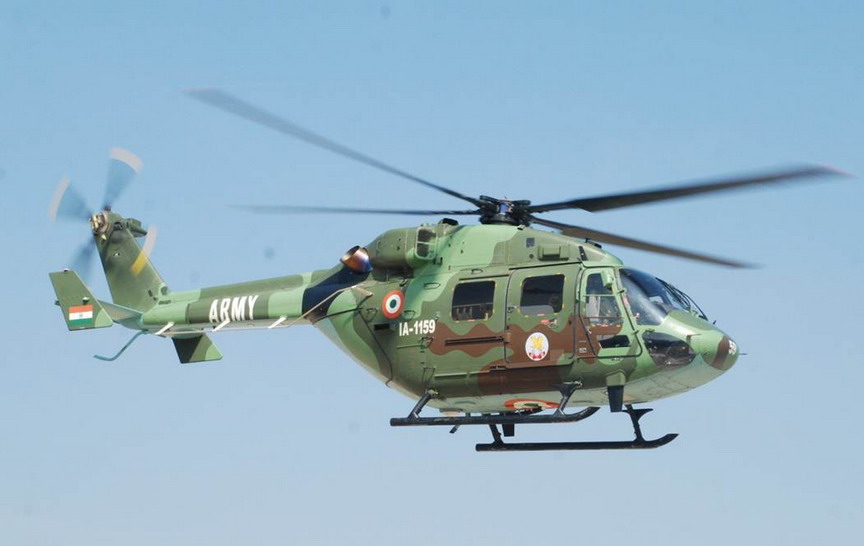 HAL to export Dhruv helicopter to Mauritius